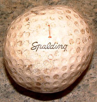 oldspaldinggolfball