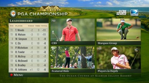 PGA Championship TV Schedule DVR Alert Expanded Coverage
