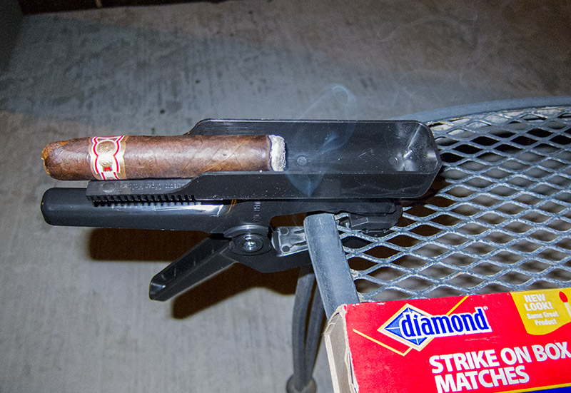 Perfecto Cigar Holder in Action!