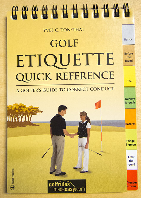 Golf Etiquette Quick Referenc