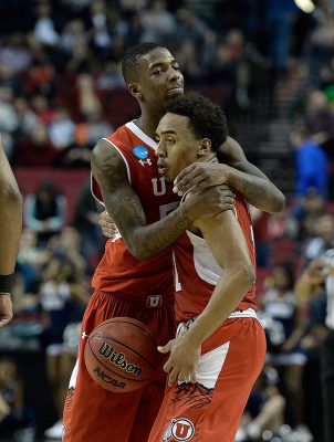 Utah Utes - Delon Wright and Brandon Taylor