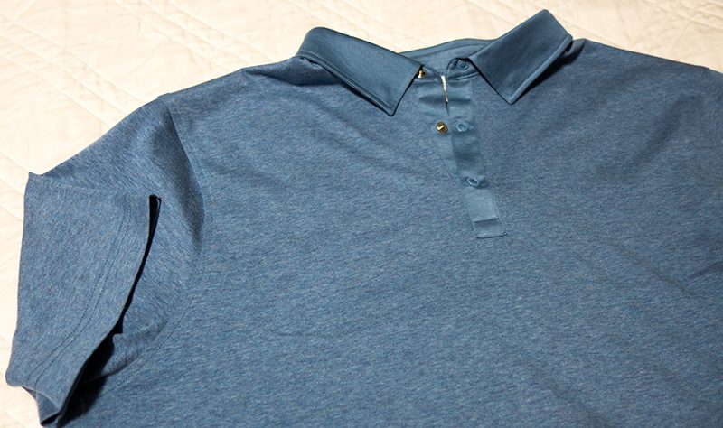 First Look: Bradley Allan Melange Men’s Polo Cadet | Hooked On Golf Blog