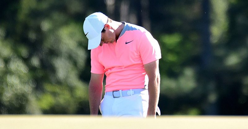 Sad Rory McIlory