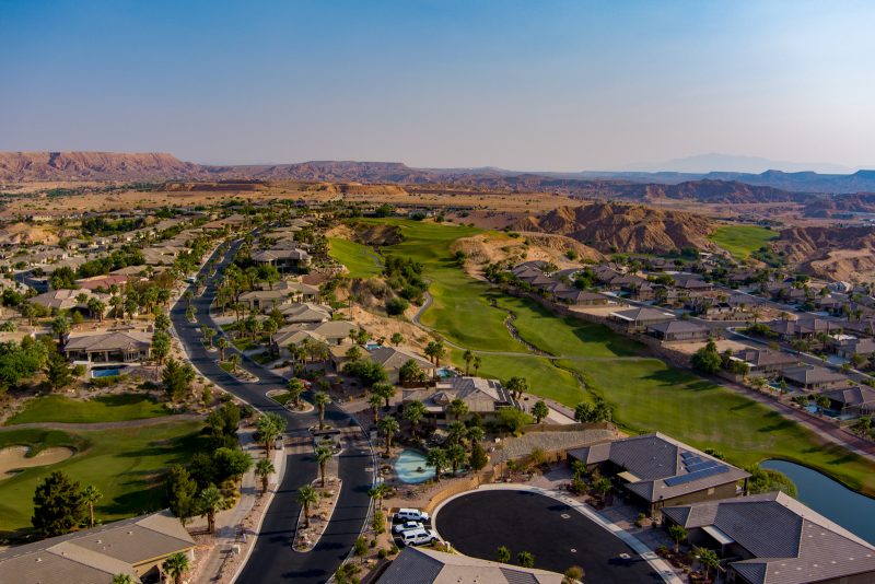 Falcon Ridge Golf Course Aerial Photo by Tony Korologos - © Copyright 2020