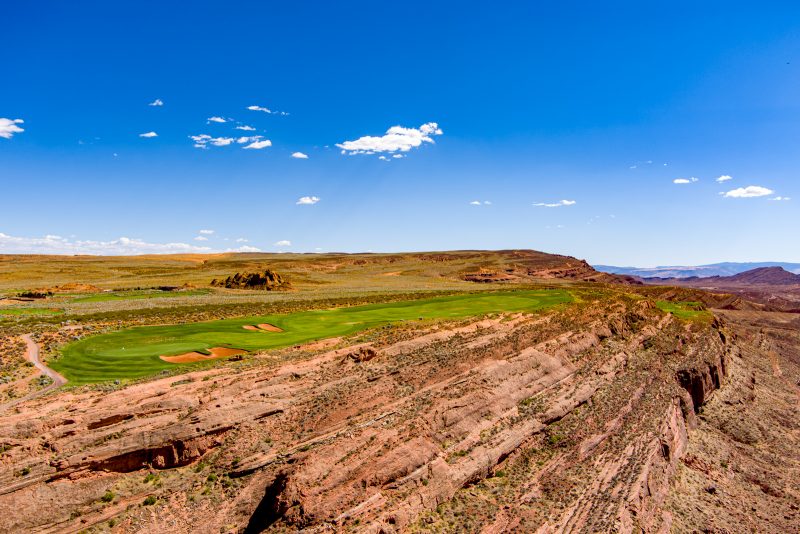 Sand Hollow Golf Course Aerial Photo