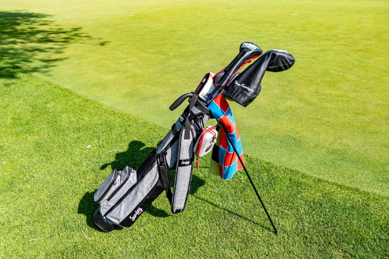 tour trek sunday golf bag